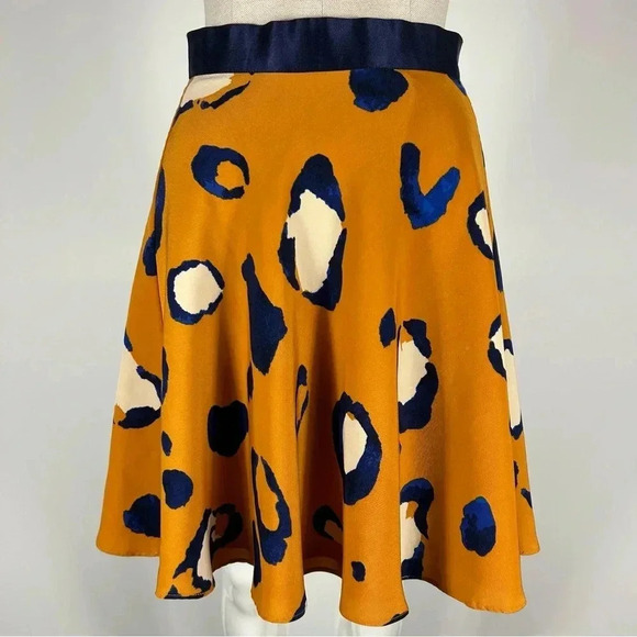 3.1 Phillip Lim  Target 20th Anniversary Leopard A-line Mini Skirt Size 2 - Picture 2 of 10